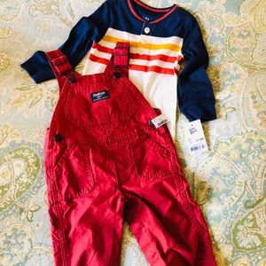 NWT Overalls outfit